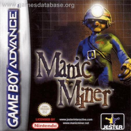 Cover Manic Miner for Game Boy Advance